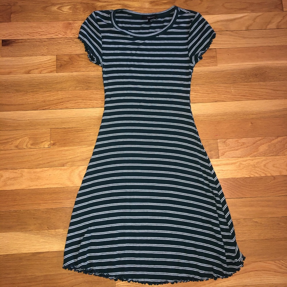 Striped T-Shirt Dress
